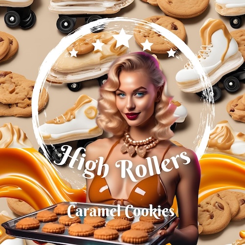 High Rollers Caramel Cookies